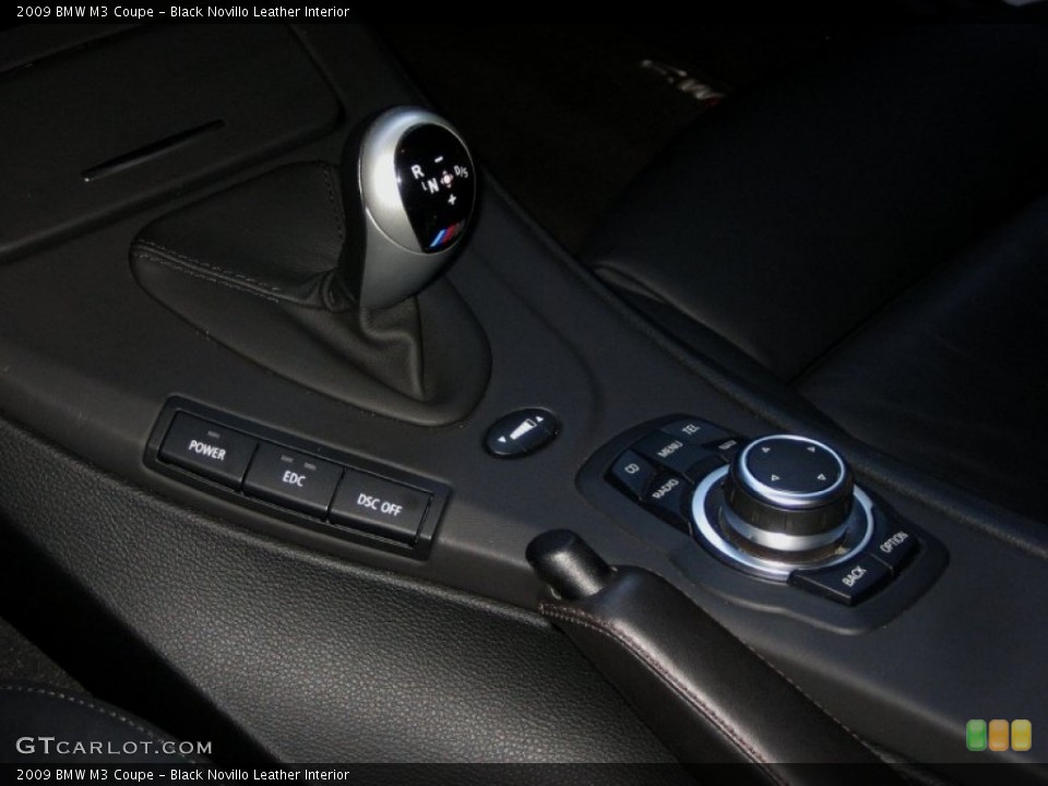 Black Novillo Leather Interior Transmission for the 2009 BMW M3 Coupe #50003695