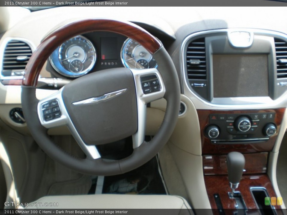 Dark Frost Beige/Light Frost Beige Interior Dashboard for the 2011 Chrysler 300 C Hemi #50003887