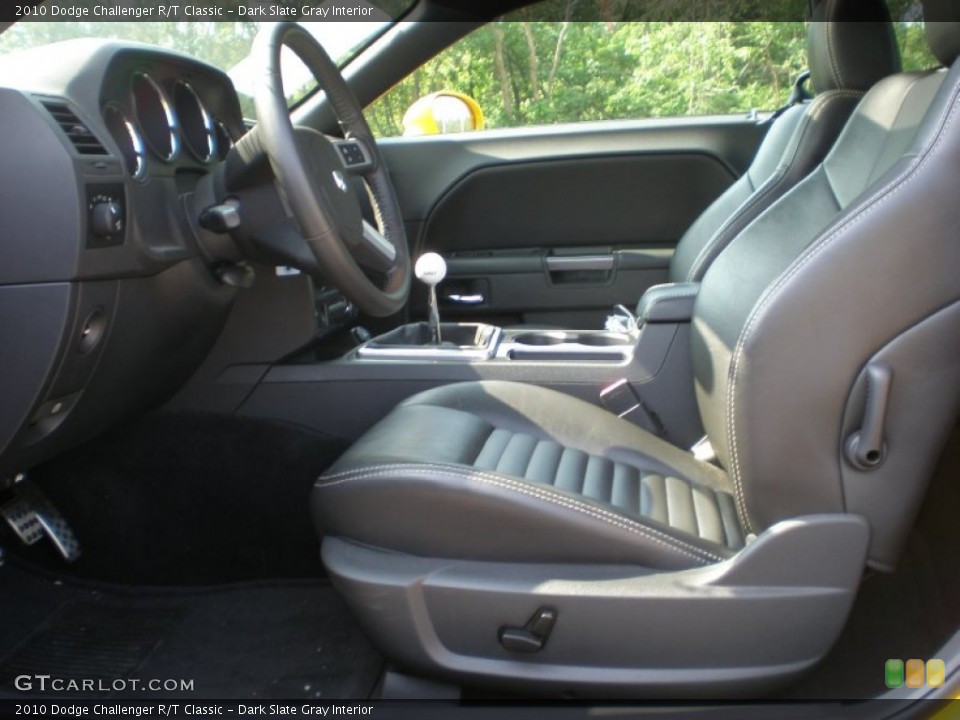 Dark Slate Gray Interior Photo for the 2010 Dodge Challenger R/T Classic #50006260