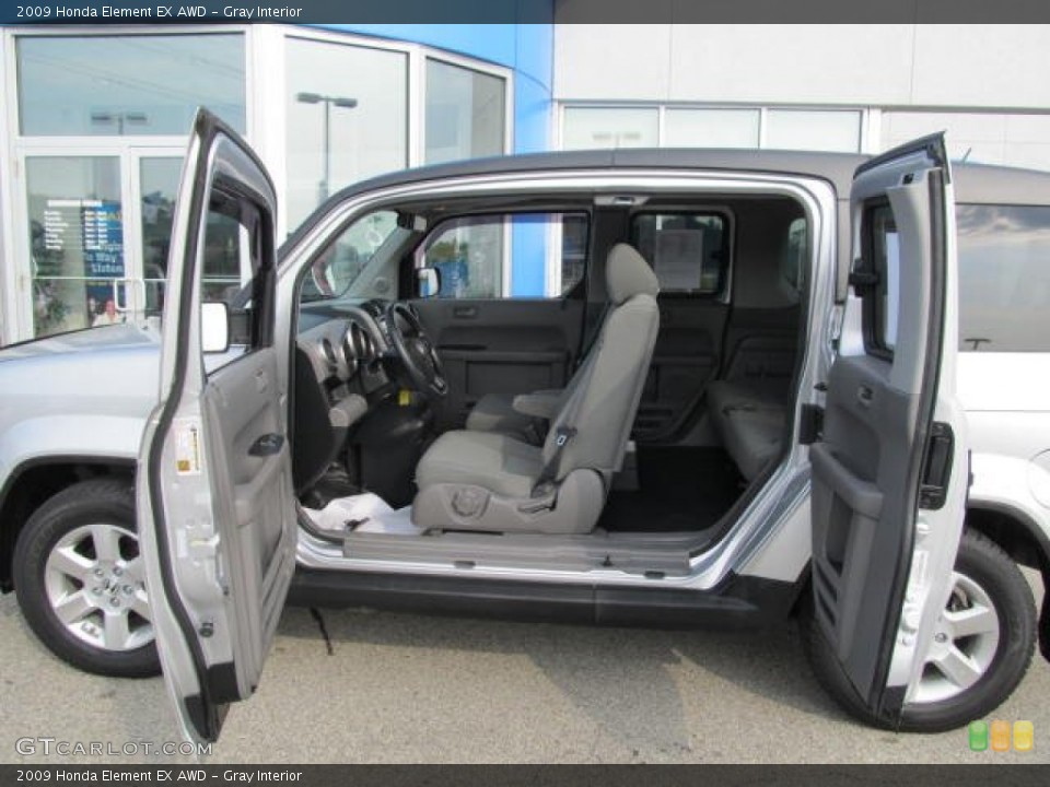 Gray Interior Photo for the 2009 Honda Element EX AWD #50008702