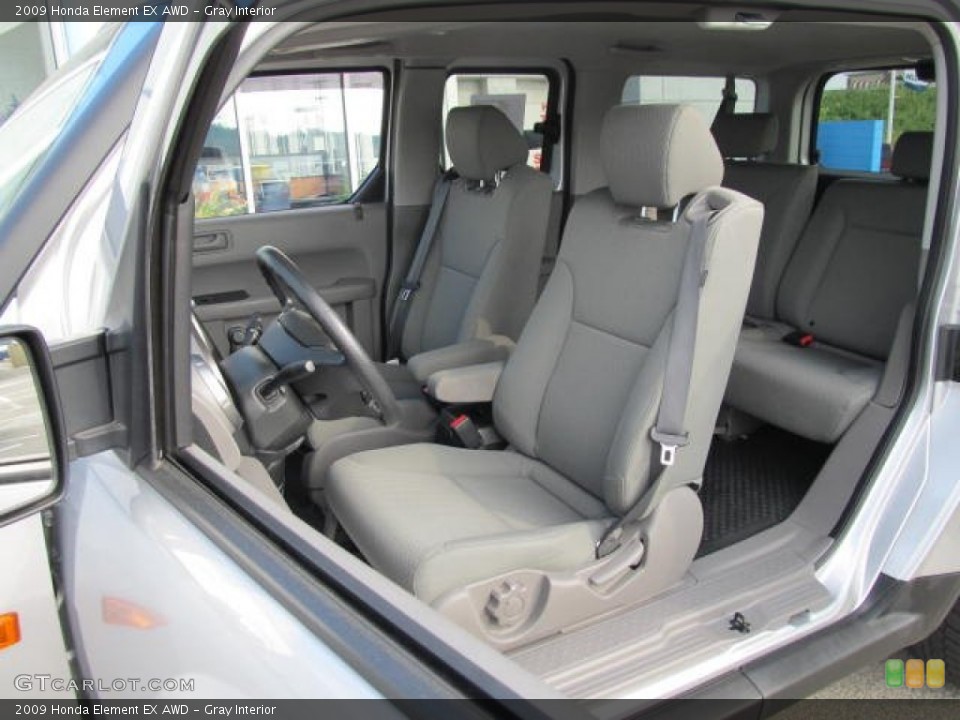 Gray Interior Photo for the 2009 Honda Element EX AWD #50008747