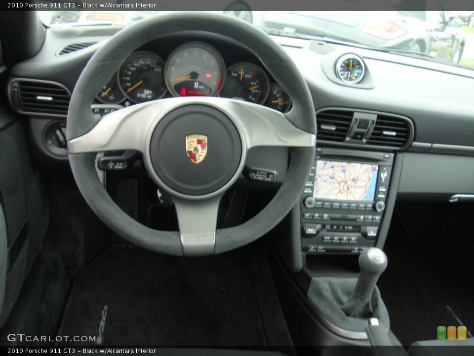 Black w/Alcantara Interior Steering Wheel for the 2010 Porsche 911 GT3 #50008798