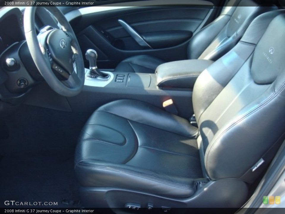Graphite Interior Photo for the 2008 Infiniti G 37 Journey Coupe #50009023