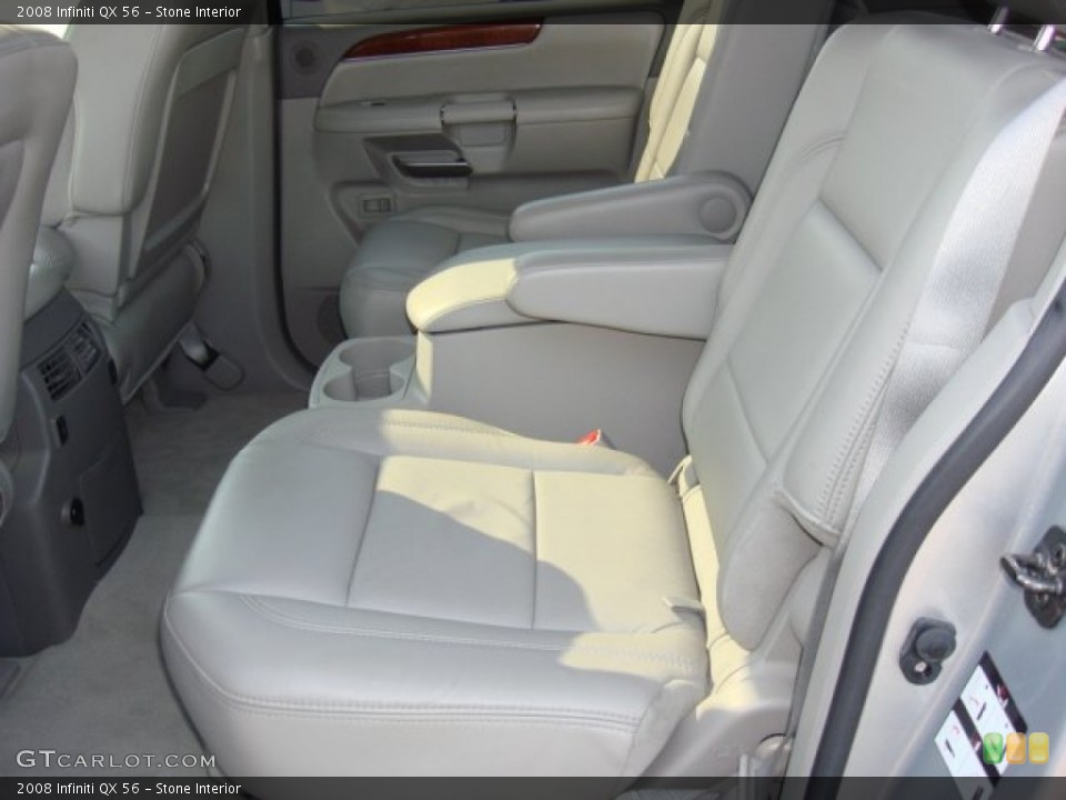 Stone Interior Photo for the 2008 Infiniti QX 56 #50010439