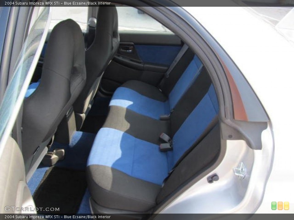 Blue Ecsaine/Black Interior Photo for the 2004 Subaru Impreza WRX STi #50010763