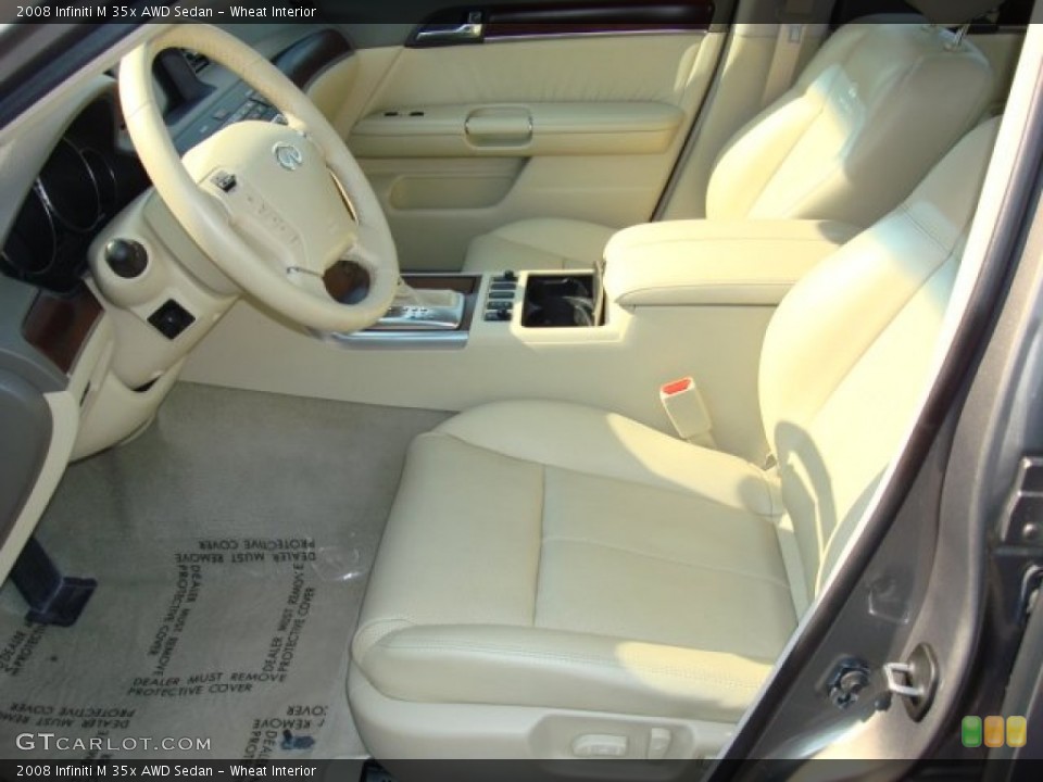 Wheat Interior Photo for the 2008 Infiniti M 35x AWD Sedan #50010856