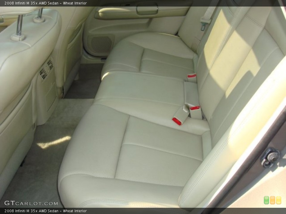 Wheat Interior Photo for the 2008 Infiniti M 35x AWD Sedan #50010868