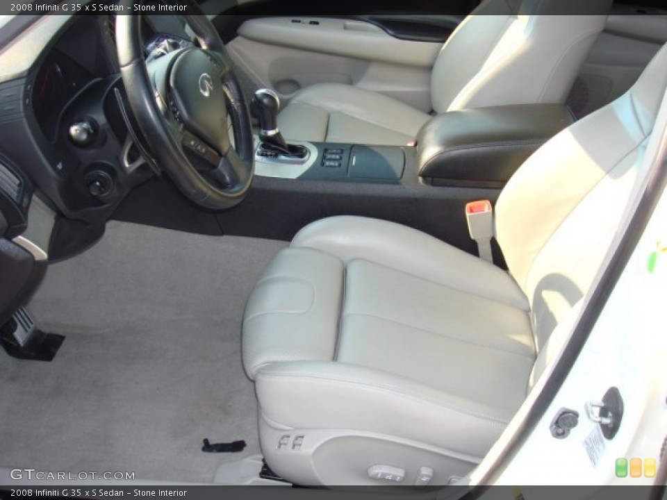 Stone Interior Photo for the 2008 Infiniti G 35 x S Sedan #50011216