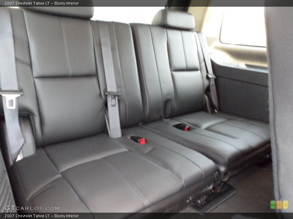 Ebony Interior Photo for the 2007 Chevrolet Tahoe LT #50011588