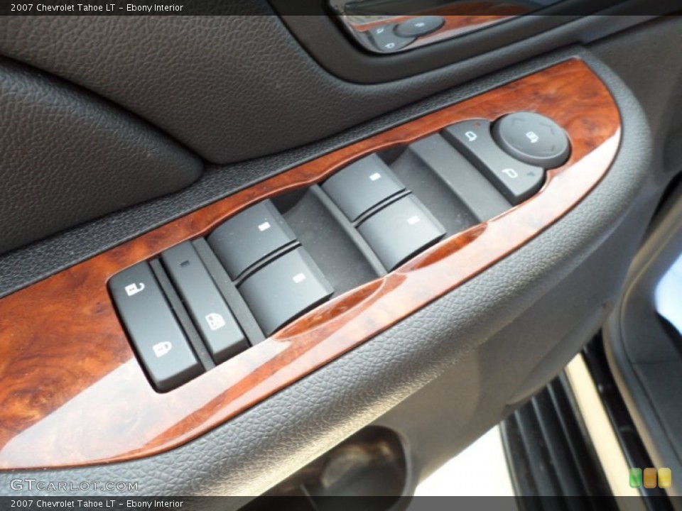 Ebony Interior Controls for the 2007 Chevrolet Tahoe LT #50011693