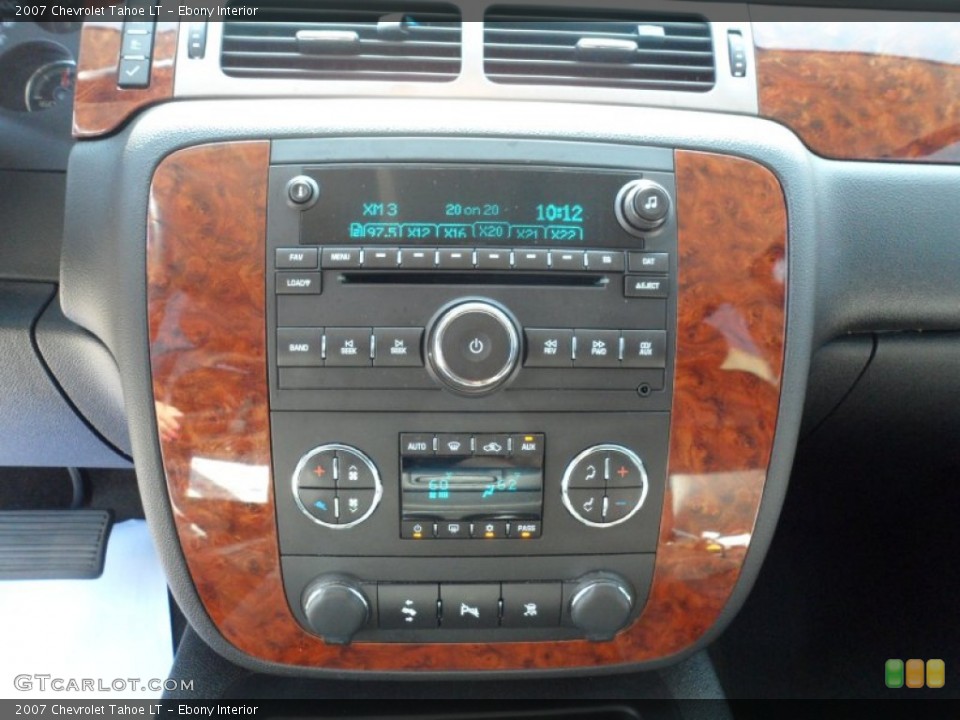 Ebony Interior Controls for the 2007 Chevrolet Tahoe LT #50011771