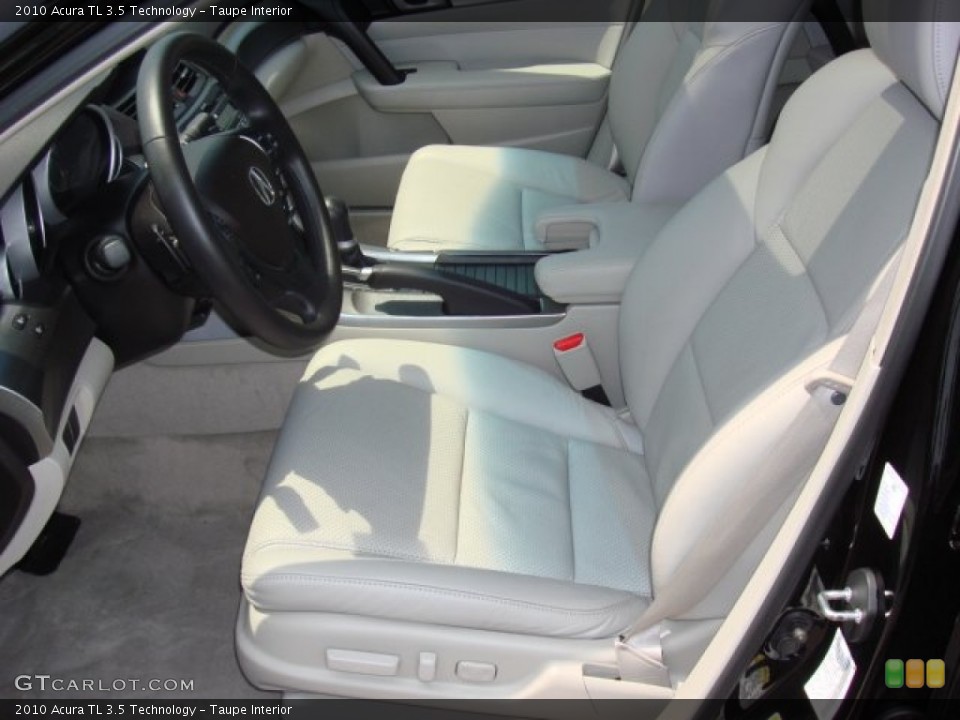 Taupe Interior Photo for the 2010 Acura TL 3.5 Technology #50014129