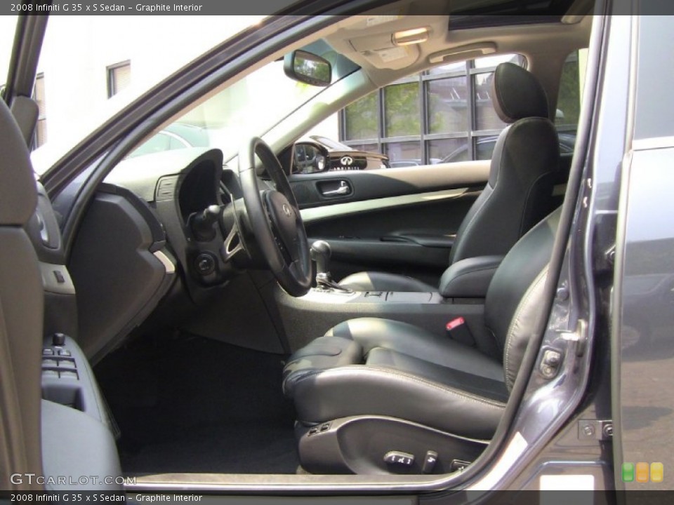 Graphite Interior Photo for the 2008 Infiniti G 35 x S Sedan #50014297