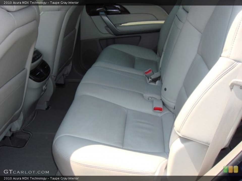 Taupe Gray Interior Photo for the 2010 Acura MDX Technology #50014435