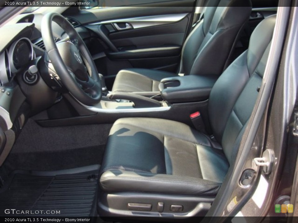 Ebony Interior Photo for the 2010 Acura TL 3.5 Technology #50014777