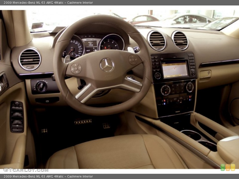 Cashmere Interior Dashboard for the 2009 Mercedes-Benz ML 63 AMG 4Matic #50015329
