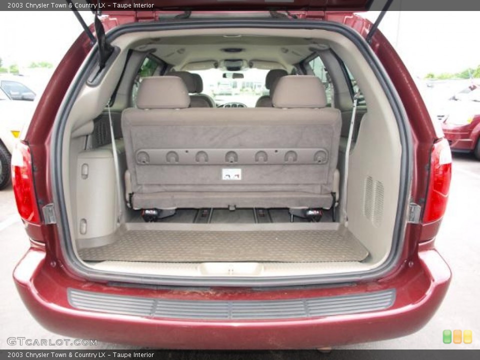 Taupe Interior Trunk for the 2003 Chrysler Town & Country LX #50015809
