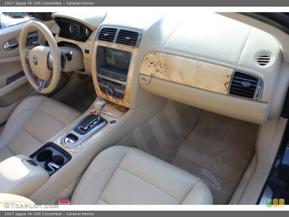 Caramel Interior Dashboard for the 2007 Jaguar XK XKR Convertible #50017390