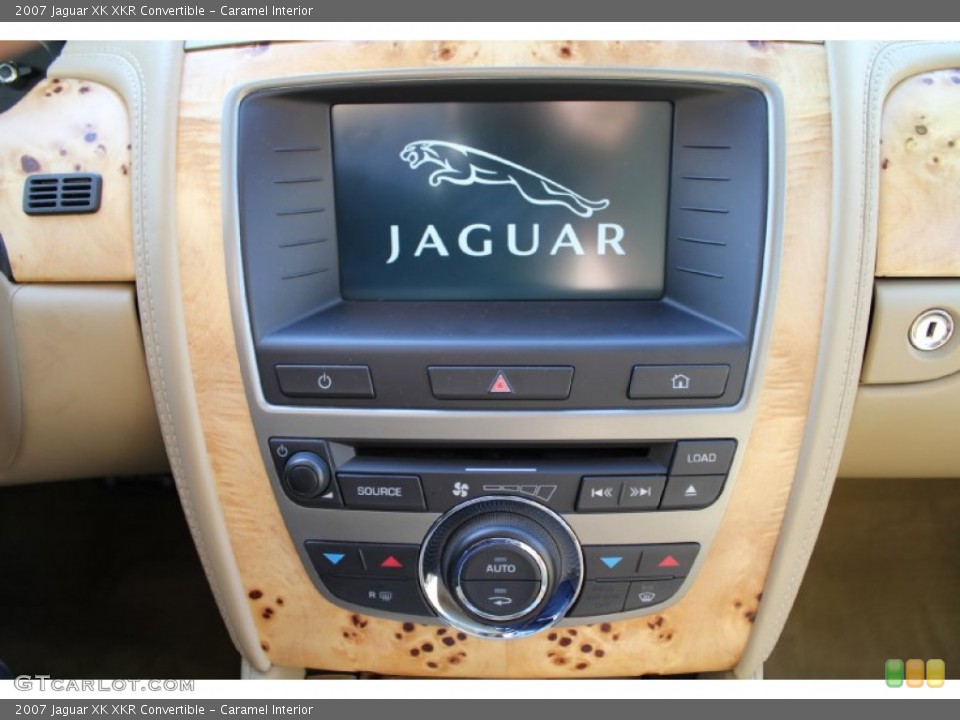 Caramel Interior Controls for the 2007 Jaguar XK XKR Convertible #50017405