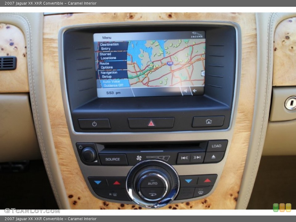 Caramel Interior Controls for the 2007 Jaguar XK XKR Convertible #50017447
