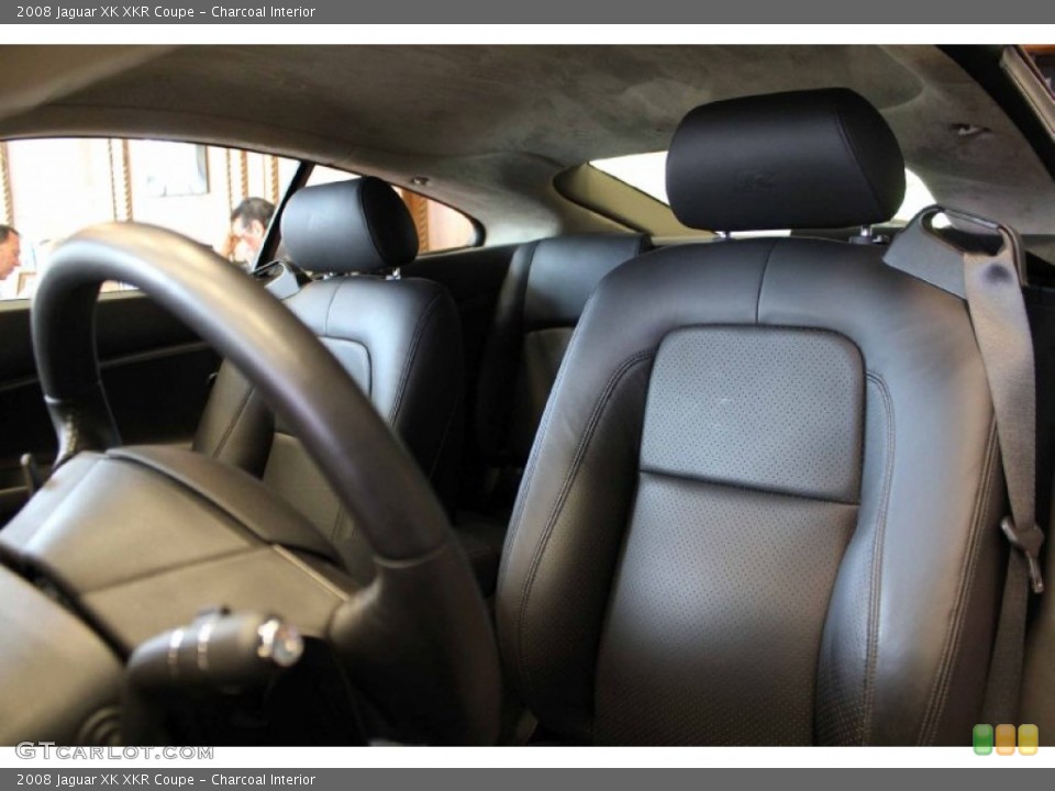 Charcoal Interior Photo for the 2008 Jaguar XK XKR Coupe #50017690