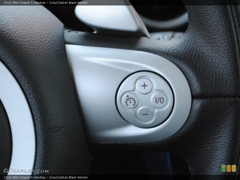 Grey/Carbon Black Interior Controls for the 2010 Mini Cooper S Hardtop #50018389