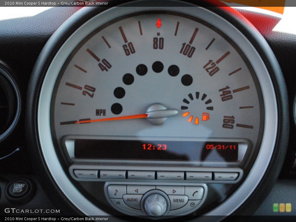 Grey/Carbon Black Interior Gauges for the 2010 Mini Cooper S Hardtop #50018401