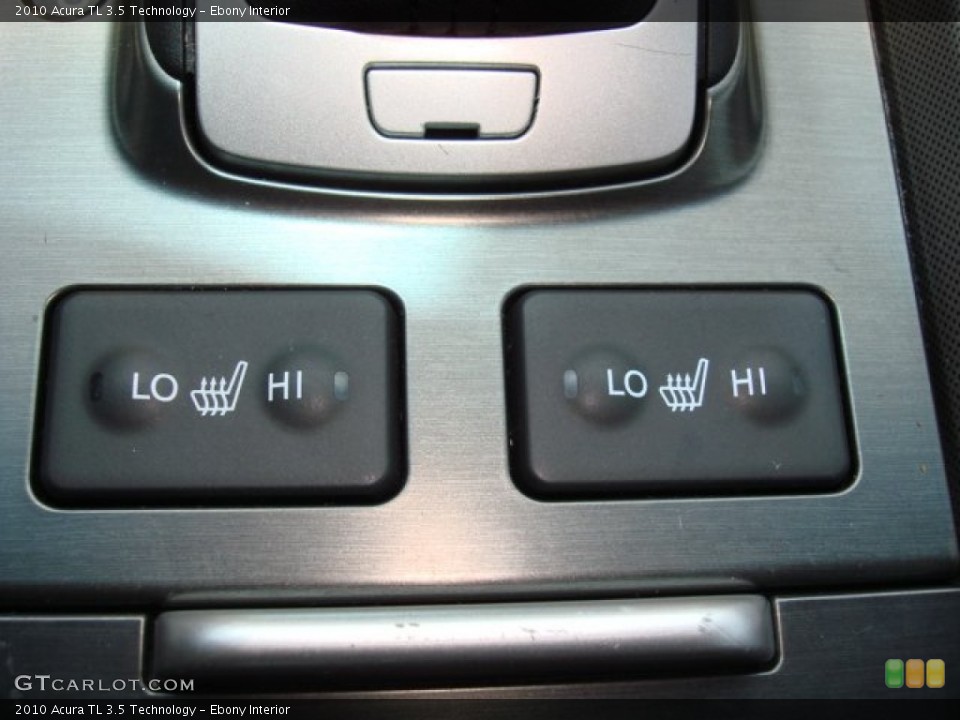 Ebony Interior Controls for the 2010 Acura TL 3.5 Technology #50020840