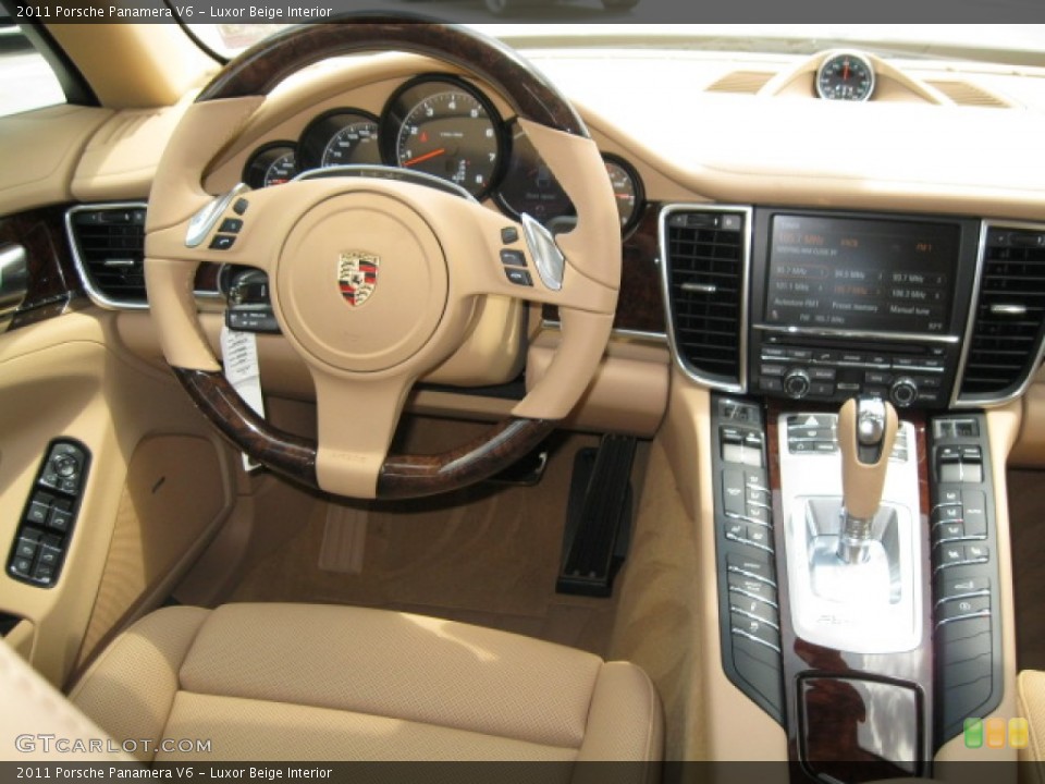 Luxor Beige Interior Dashboard for the 2011 Porsche Panamera V6 #50021734