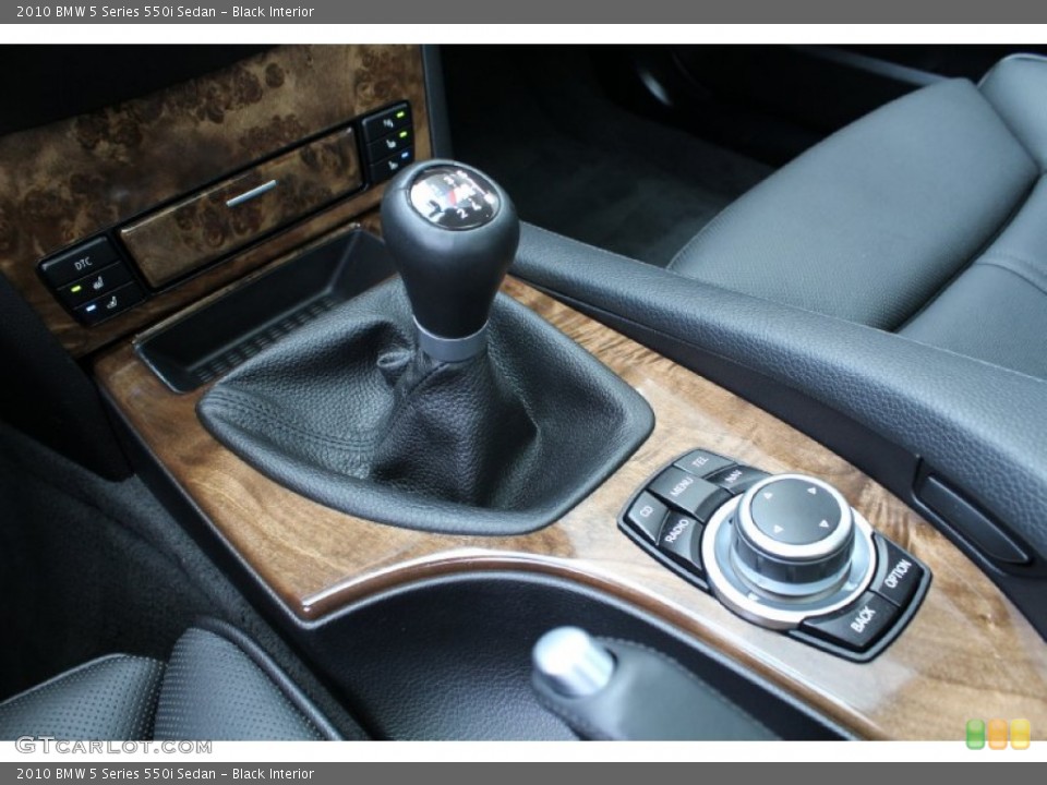 Black Interior Transmission for the 2010 BMW 5 Series 550i Sedan #50022928