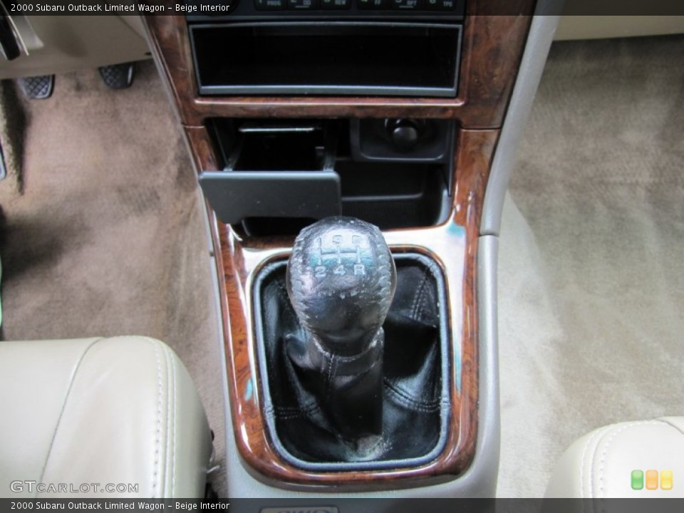 Beige Interior Transmission for the 2000 Subaru Outback Limited Wagon #50023306