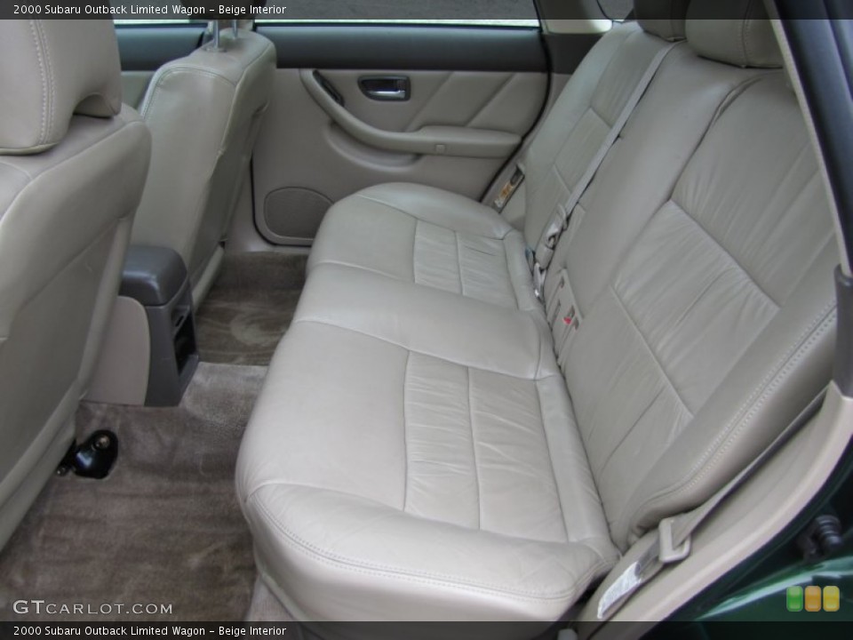 Beige Interior Photo for the 2000 Subaru Outback Limited Wagon #50023378