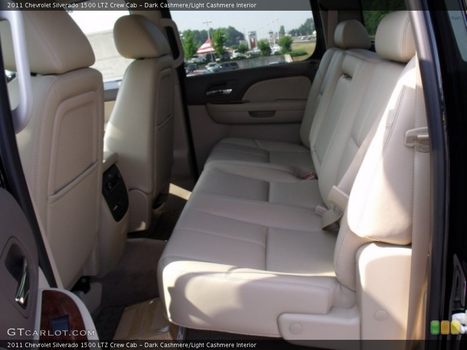 Dark Cashmere/Light Cashmere Interior Photo for the 2011 Chevrolet Silverado 1500 LTZ Crew Cab #50023666