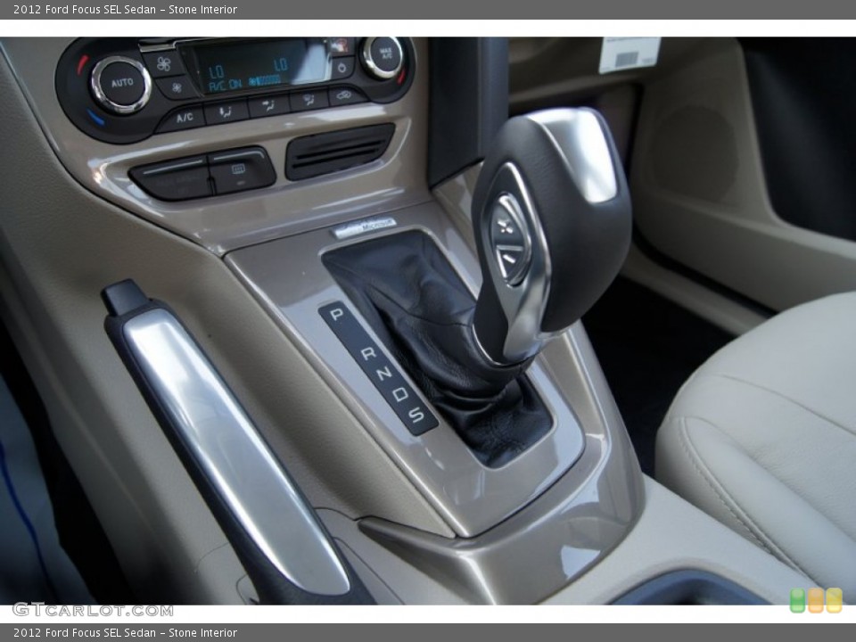 Stone Interior Transmission for the 2012 Ford Focus SEL Sedan #50023756