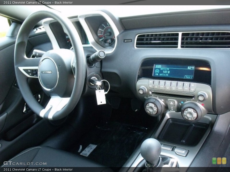 Black Interior Dashboard for the 2011 Chevrolet Camaro LT Coupe #50024308
