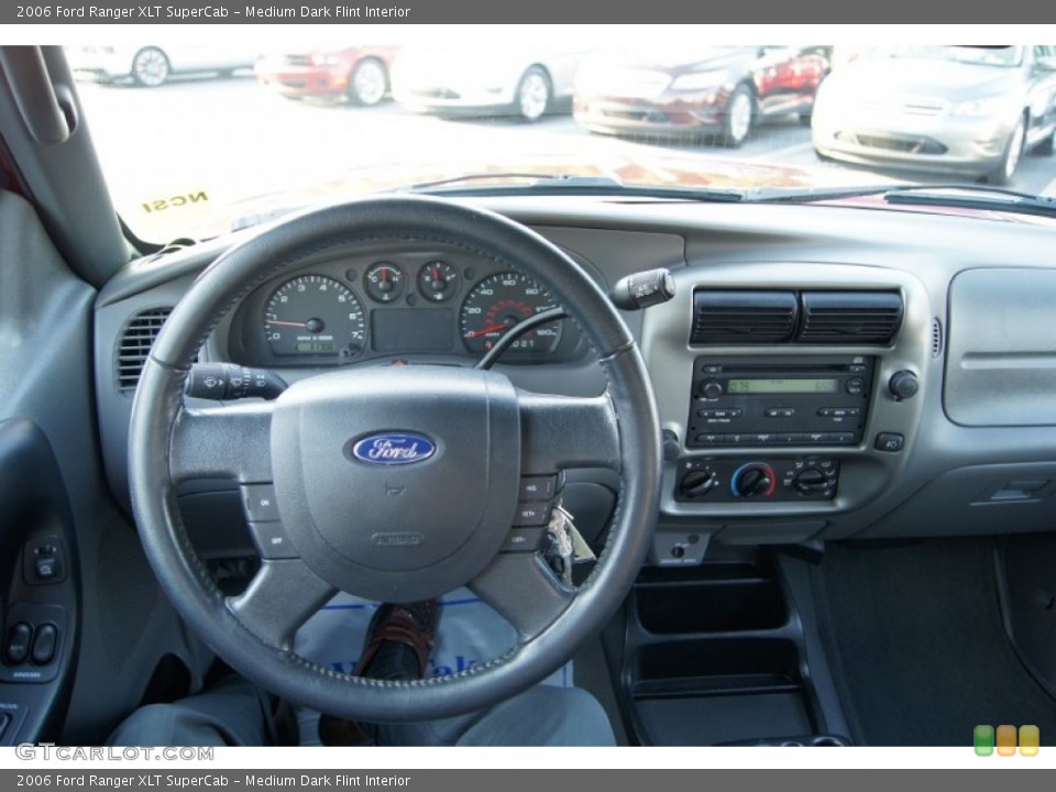Medium Dark Flint Interior Dashboard for the 2006 Ford Ranger XLT SuperCab #50026165