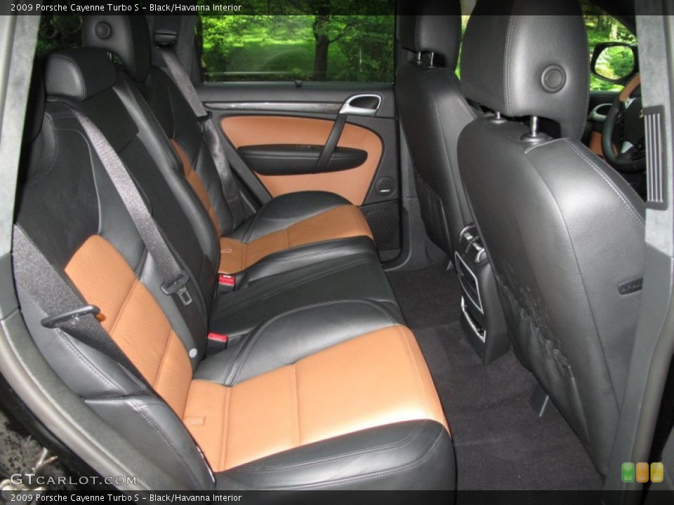 Black/Havanna Interior Photo for the 2009 Porsche Cayenne Turbo S #50026324