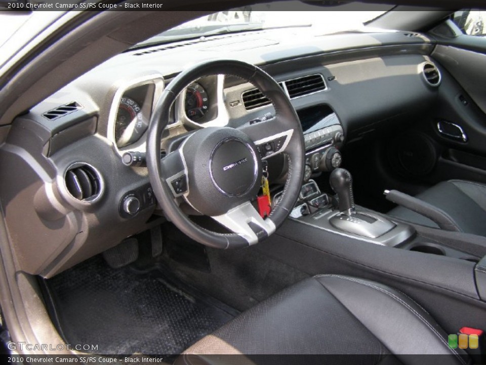 Black Interior Prime Interior for the 2010 Chevrolet Camaro SS/RS Coupe #50028589