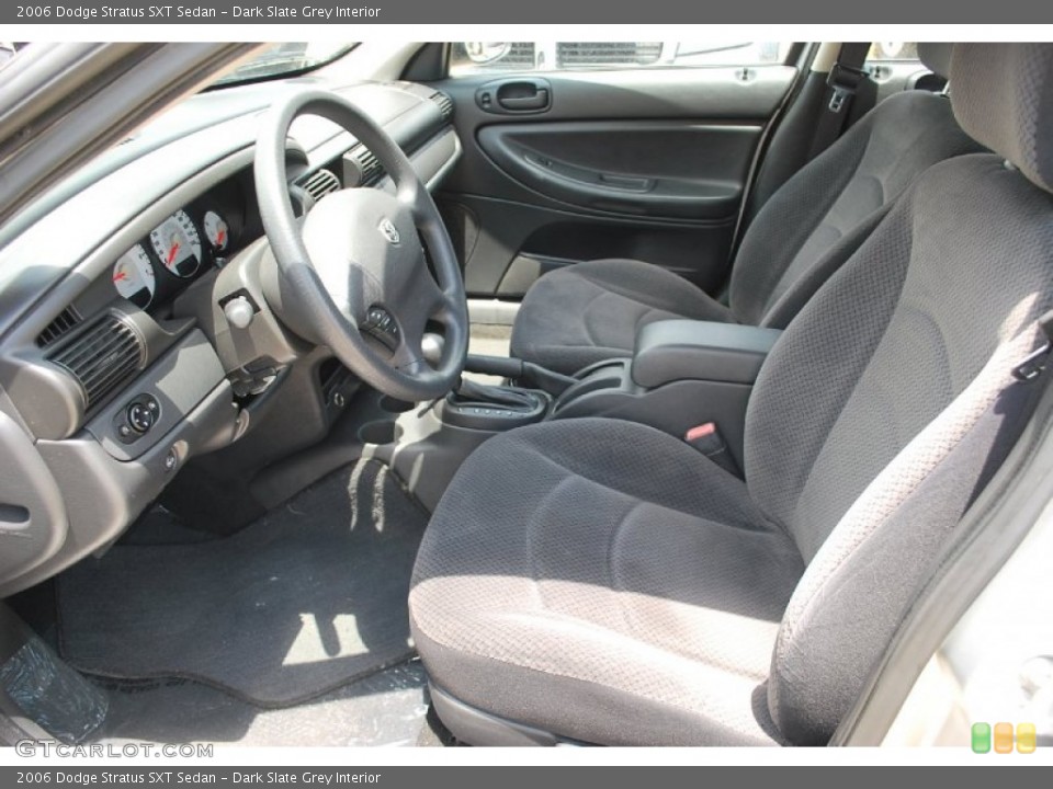Dark Slate Grey Interior Photo for the 2006 Dodge Stratus SXT Sedan #50031118