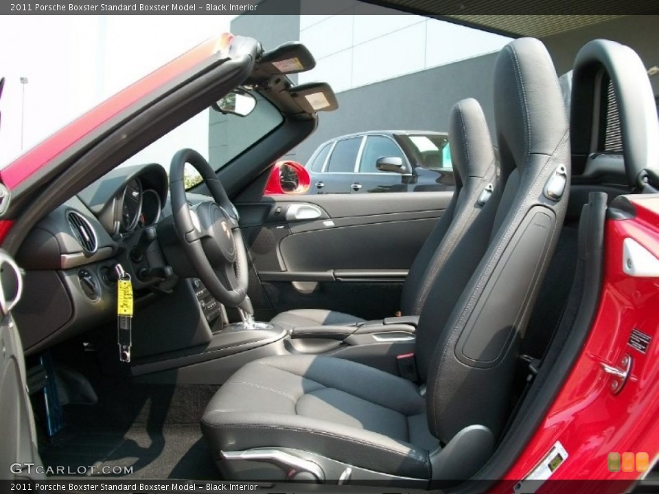 Black Interior Photo for the 2011 Porsche Boxster  #50031244