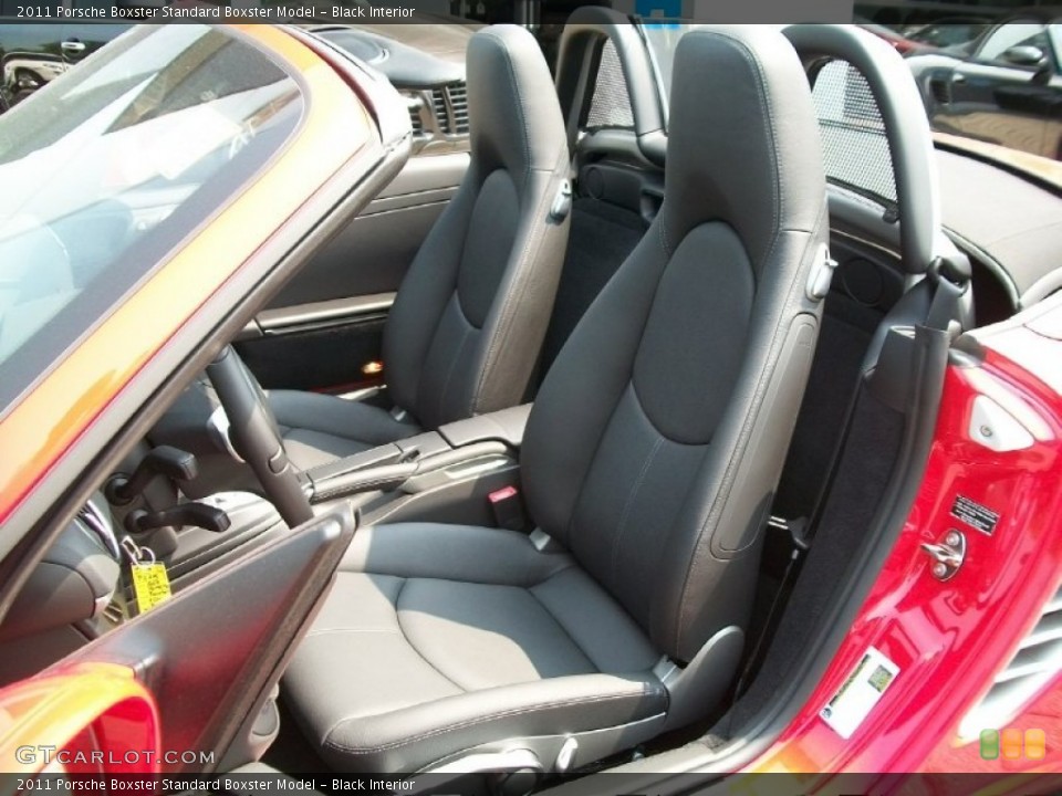 Black Interior Photo for the 2011 Porsche Boxster  #50031250