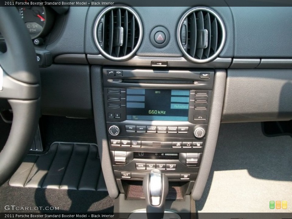 Black Interior Controls for the 2011 Porsche Boxster  #50031280