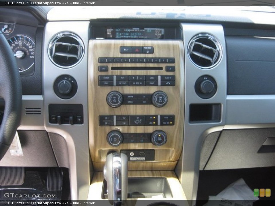 Black Interior Controls for the 2011 Ford F150 Lariat SuperCrew 4x4 #50031379