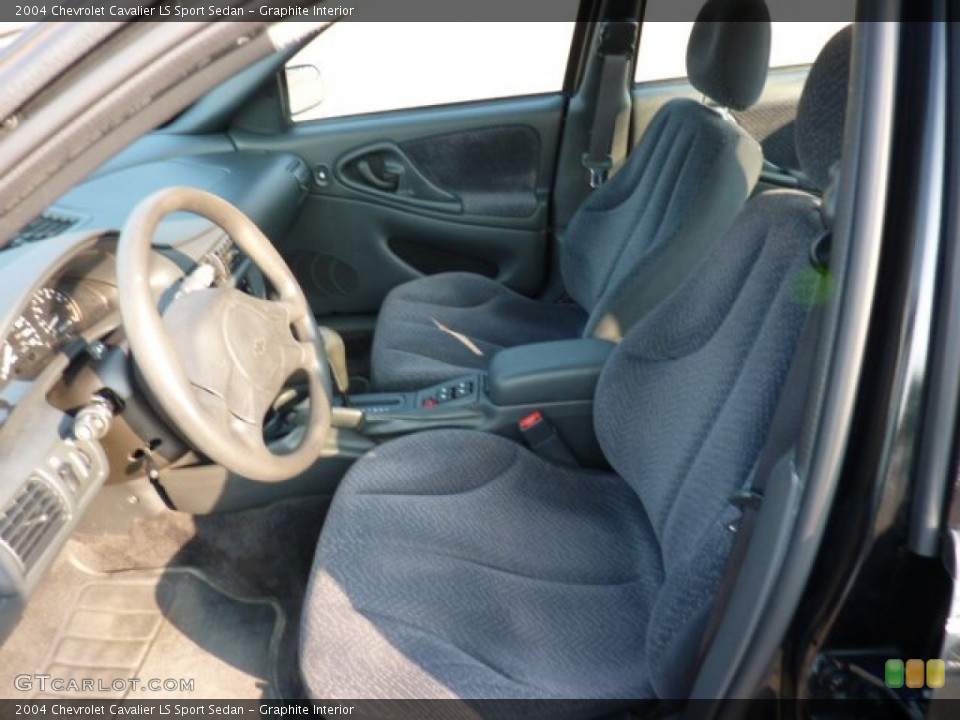 Graphite Interior Photo for the 2004 Chevrolet Cavalier LS Sport Sedan #50033573
