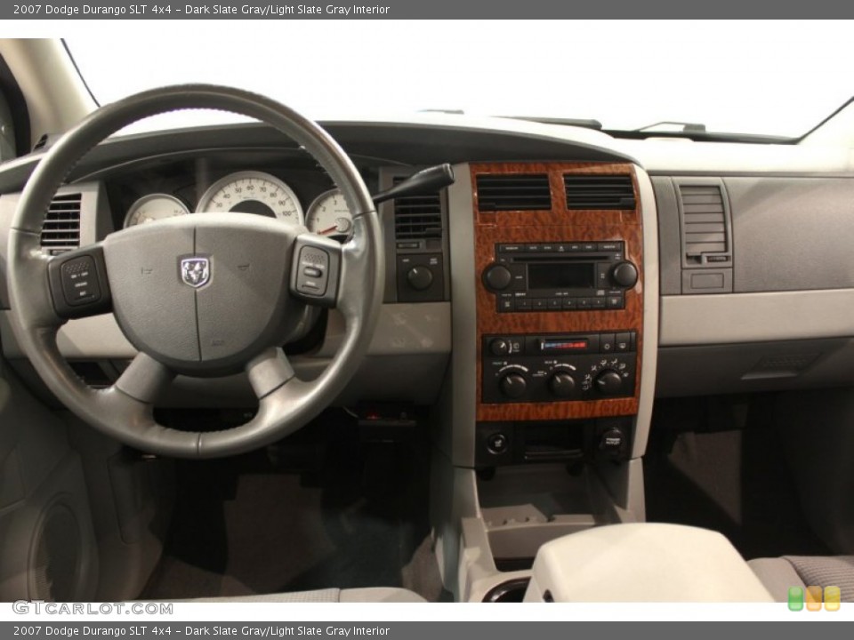 Dark Slate Gray/Light Slate Gray Interior Dashboard for the 2007 Dodge Durango SLT 4x4 #50034842