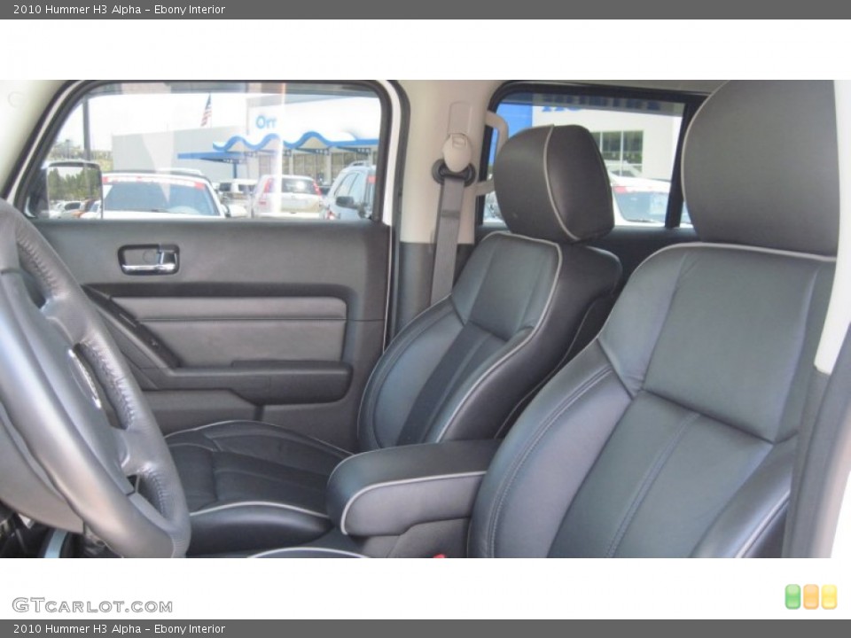 Ebony Interior Photo for the 2010 Hummer H3 Alpha #50036384