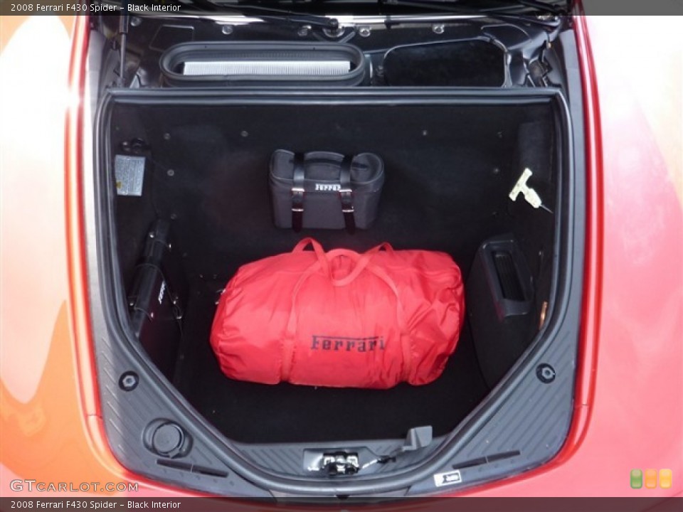 Black Interior Trunk for the 2008 Ferrari F430 Spider #50038008