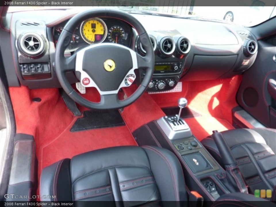 Black Interior Prime Interior for the 2008 Ferrari F430 Spider #50038191