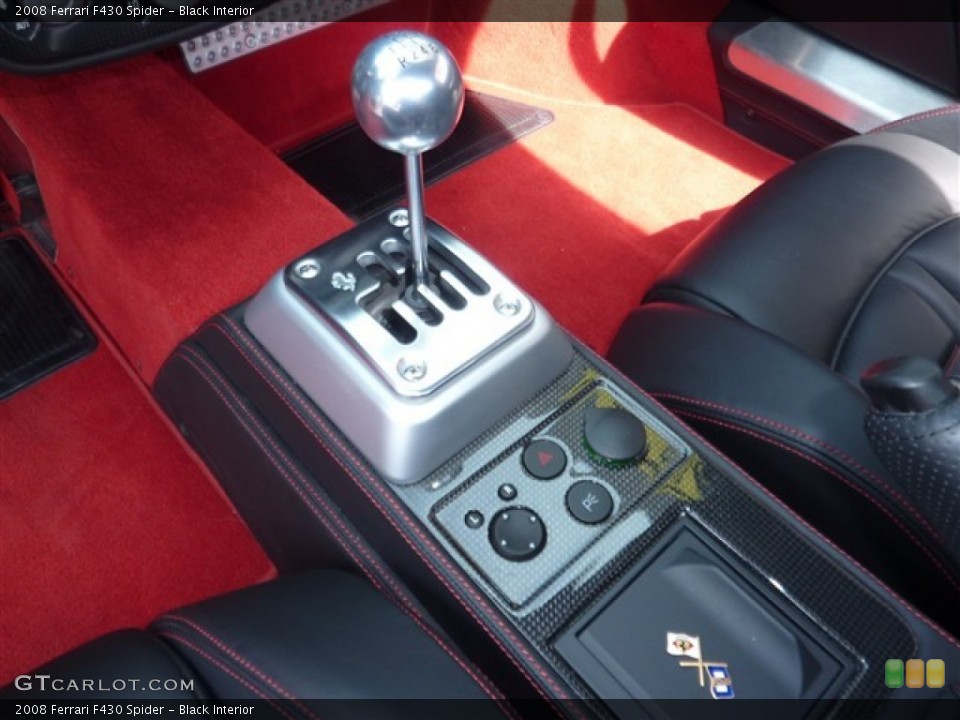 Black Interior Transmission for the 2008 Ferrari F430 Spider #50038275