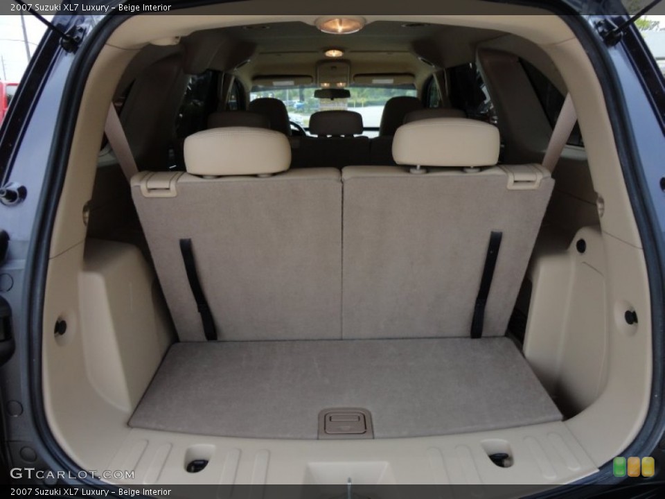 Beige Interior Trunk for the 2007 Suzuki XL7 Luxury #50038317